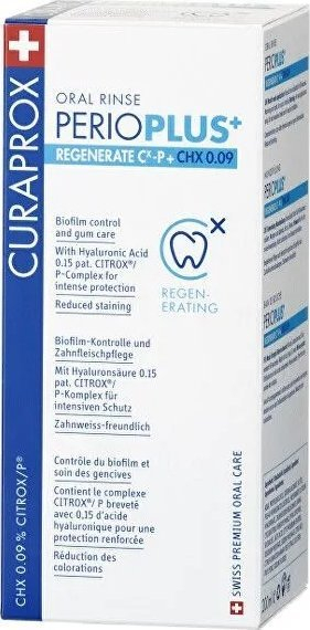 Ujë pastrues për gojë Curaprox PerioPlus +, 200 ml