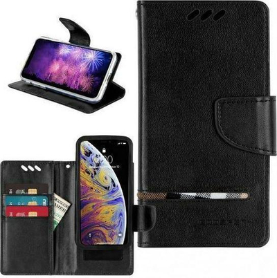 Këllëf telefoni Mercury Universal Case, 4.5-4.8", me kapak portofol, i zi