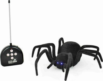 Lodër merimangë me telekomandë Pro Kids, sy që ndriçojnë, e zezë