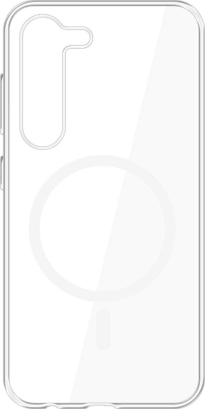 Mbulesë telefoni 3MK Clear MagCase për Samsung Galaxy S24 Plus, kompatibile me MagSafe, transparente