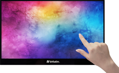 Monitor portativ Verbatim PMT-17, 17", Full HD, touchscreen
