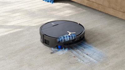 Robot fshirse Ecovacs Deebot X9 Pro Omni, thithje e fortë, pastrim me larje, gri