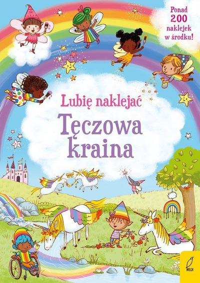Libër me aktivitete dhe ngjitësa I Like to Stick Rainbow Land, mbi 250 ngjitësa, për kalamaj