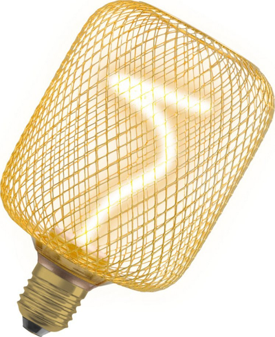 Llambë dekorative OSRAM Decor LED Spiral Filament Square, E27, 3.5W, ari