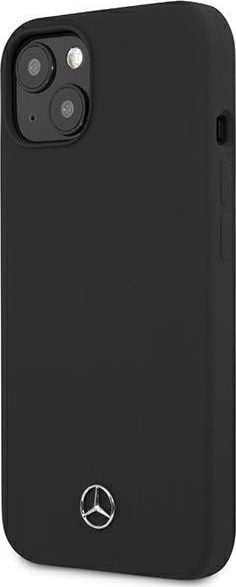 Mbulesë telefoni Mercedes Silicone Line MEHCP13SSILBK, për iPhone 13 mini 5.4", silikon, e zezë