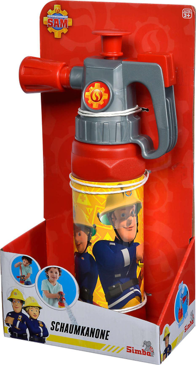 Lodër shkumëzues zjarrfikës Simba Fireman Sam, 2 në 1, 31cm, e kuqe