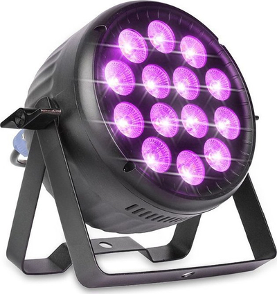 Reflektor skenik Light4Me VENOM 14x15 LED PAR, RGBW, DMX, i zi