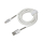 Kabllo Usb Lightning 200cm Bardhe