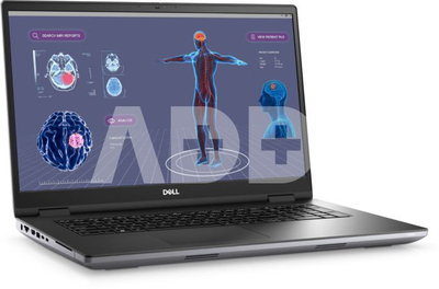 Laptop Dell Precision 7780, i9 13950HX, 32GB RAM, 1TB SSD, RTX 3500 12GB, gri
