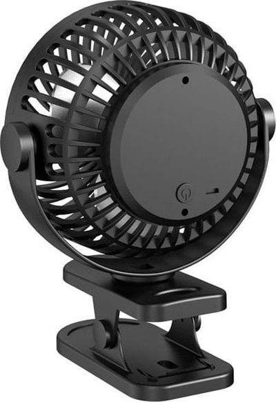 Ventilator tavoline Blow Table Fan, 15cm, me USB edhe me bateri, i zi