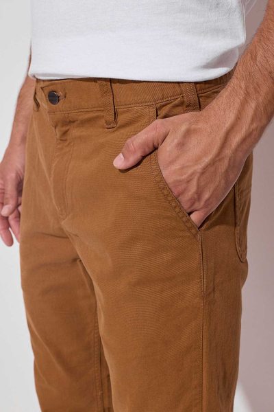 Чино панталони за мажи Carhartt Rugged Flex Jogger, мера 34, кафеави Carhartt