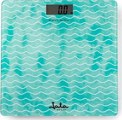 Peshore banjoje digjitale Jata Hbas1490, 180kg, ekran LCD, e kaltër