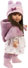 Kukull Llorens Sara, 35cm, flokë kafe
