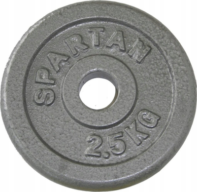 Disk peshe Spartan 2.5 kg, gize, gri