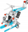 Set konstruktiv metalik TechnoK 4944, 185 pjesë, helikopter, blu gri
