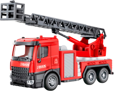 Kamion lodër zjarrfikës HP Firefighters me shkallë, shkallë lëvizëse, shkallë 1:32, shumëngjyrësh