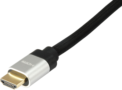 Kabllo HDMI Equip 119385, 10m, 2.1 Ultra High Speed, e zezë