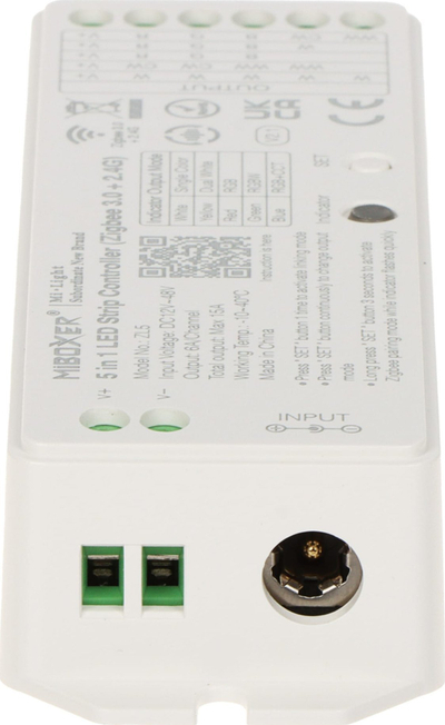 Контролер LED Quik Strip, Single Color CCT RGB RGBW RGBCCT, RF 2.4G, Zigbee
