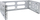 Rraf muri për rack InLine 19104C, 19", 4U, thellësi 24–40 cm, gri