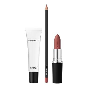 Set dhuratë për buzë MAC Cosmetics Claim to Fame Velvet Teddy Lip Trio