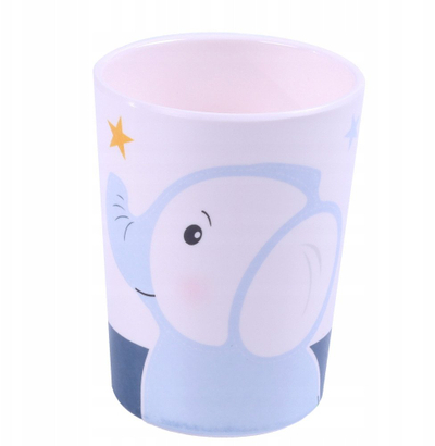 Сет садови за бебиња Bocioland Elephant, 5 делови, меламин, шарен