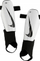 Mbrojtëse futbolli Nike Charge DX4608 100, anatomike me rrip, e bardhë