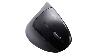 Maus ergonomik vertikal Perixx Perimice 713, pa tela, i zi