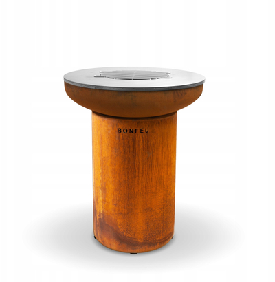 Vater zjarri me grilë Bonfeu Bonbiza 8001R, çelik Corten, pamje rusty, ngjyrë kafe e ndryshkur