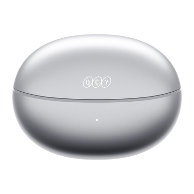 Kufje wireless QCY Crossky C30S, Bluetooth, Hi-Res LDAC, argjend