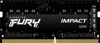 Memorie RAM për laptop Kingston FURY Impact, 32GB DDR4, 2666MHz, e zezë