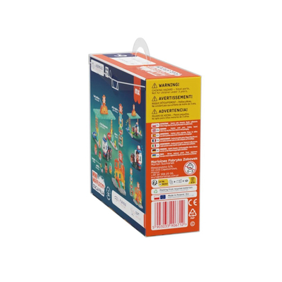 Set ndërtimi Marioinex Mini Waffle City Fuel Station, 148 pjesë, multicolor