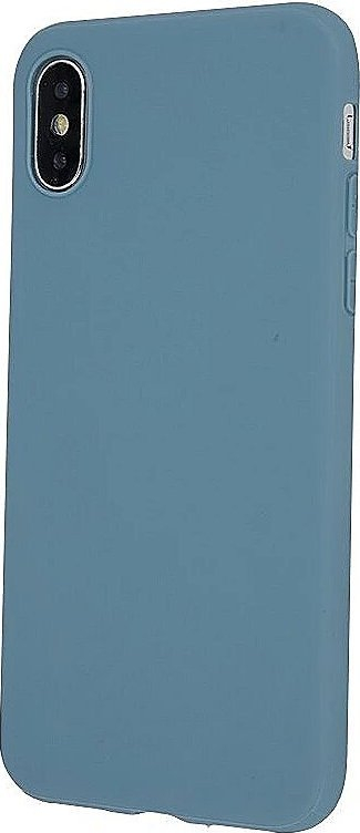 Kapak telefoni Mocco Ultra Slim Soft Matte për iPhone 11 Pro, silikon 0.3mm, blu e çelët