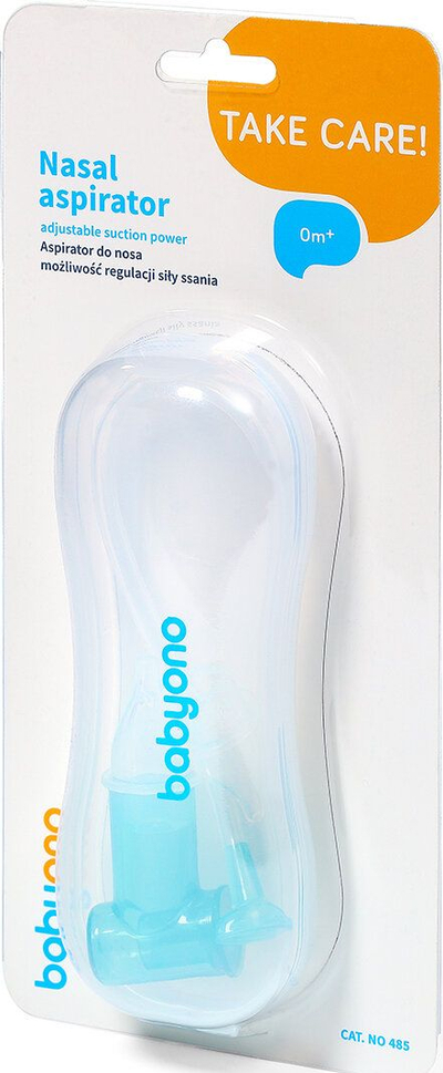Aspirator hunde BabyOno 485, për bebe, silikon, transparent