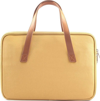Çantë laptopi Jcpal Milan Briefcase, për MacBook 13/14", rezistente ndaj ujit, mustard