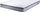 Dyshek me susta pocket SPLENDOUR Firm, 180 x 200 cm, Super King Size, i bardhë gri