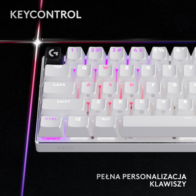 Tastierë gaming Logitech Pro X 60 Lightspeed, wireless, çelësa GX Brown, e zezë