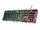 Tastierë gaming Trust GXT 835 Azor, USB, ndriçim rainbow, e zezë
