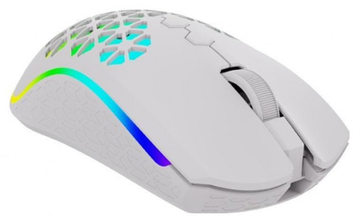 Mi gaming AQIRYS Polaris Wireless, 16000 dpi, RGB, i bardhë