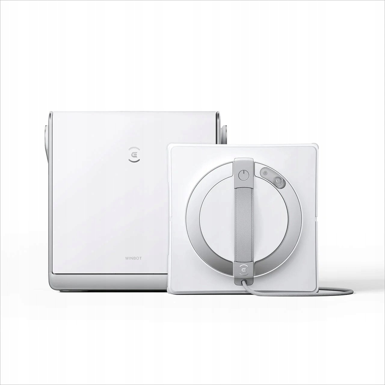 Robot pastrues dritaresh Ecovacs Winbot W2 Omni, WIN SLAM 4.0, stacion portativ, i bardhë