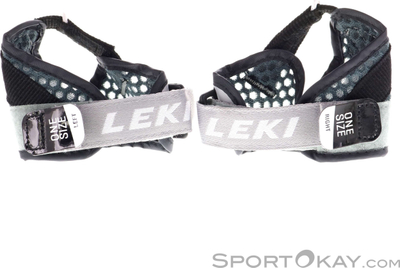 Rrip dore për shkopinj skijimi Leki Trigger 3D Frame Strap Mesh, një madhësi, i zi