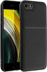 Mbrojtëse telefoni Forcell NOBLE për iPhone 7 8 SE 2020 SE 2022, TPU, e zezë