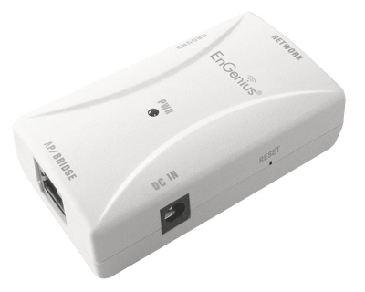 PoE injector EnGenius EPE-24R, 24V, për pajisje EnGenius, i zi
