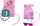 Set aksesorë për vajza Pro Kids Girls Accessories Mix, për flokë dhe bizhuteri, shumëngjyrësh