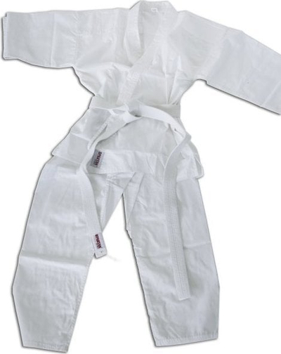 Kimono karate SPARTAN 170 cm, 100% pambuk, me brez, i bardhë