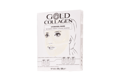 Maskë për fytyrë Gold Collagen Hydrogel, 120g (4 x 30g)