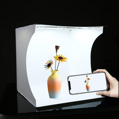 Kuti ndriçuese për fotografi Puluz 30cm PU5030, e bardhë