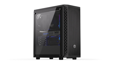 Kuti kompjuteri Endorfy Signum 300 Core EY2A004, ATX, me xham të temperuar, e zezë