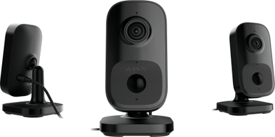 Внатрешна камера Ajax IndoorCam, 4 Mpx, WiFi, црна