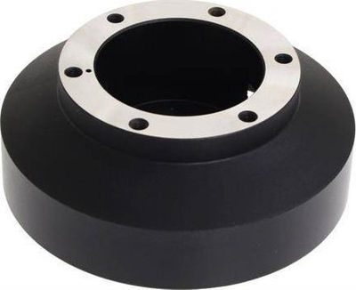 Adapter timoni sportiv për Subaru Impreza WRX STI, 2008-2014, model MOMO Sparco, metalik, i zi