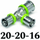 Nyje T reduktuese Arco Reducing Tee, 20x2 mm 20x2 mm, 16x2 mm, metalike